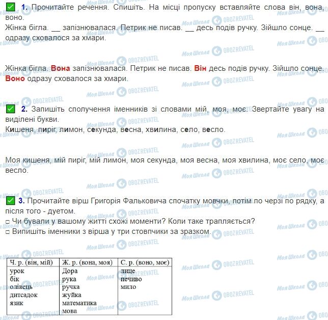 ГДЗ Українська мова 3 клас сторінка Сторінка 33