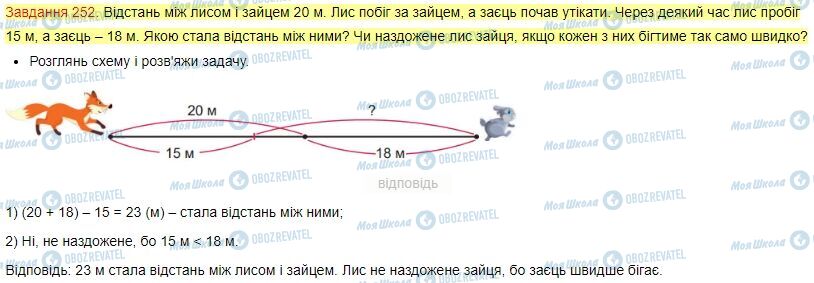 ГДЗ Математика 4 клас сторінка Завдання  252