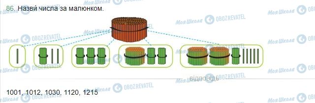 ГДЗ Математика 4 клас сторінка Завдання  86