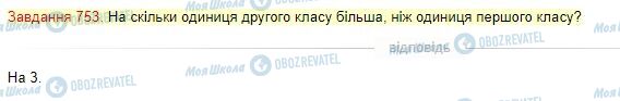 ГДЗ Математика 4 класс страница Завдання  753