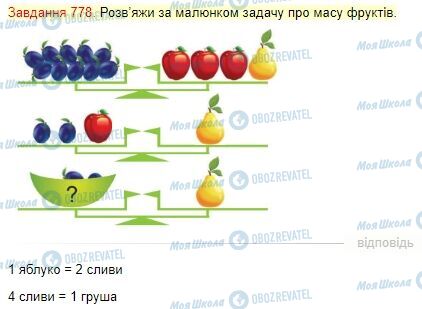 ГДЗ Математика 4 класс страница Завдання  778