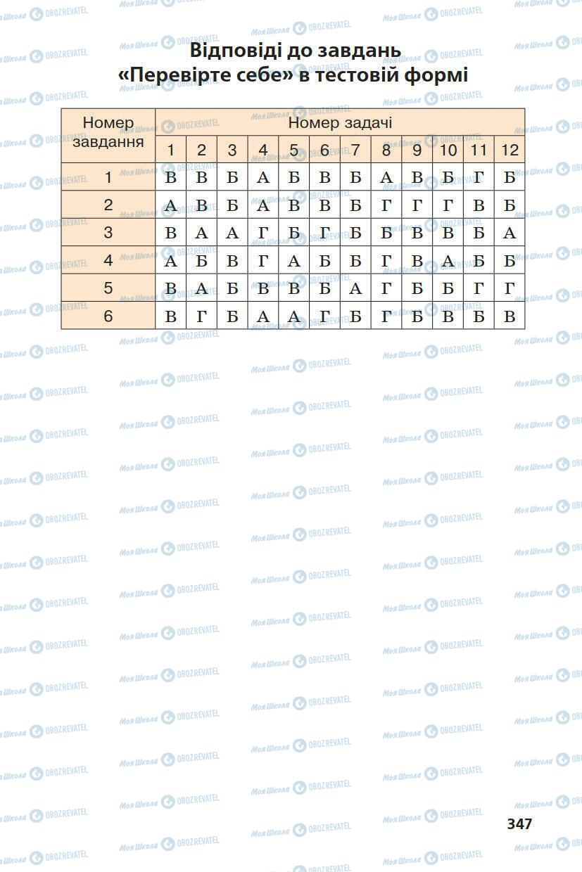 Підручники Математика 5 клас сторінка 347
