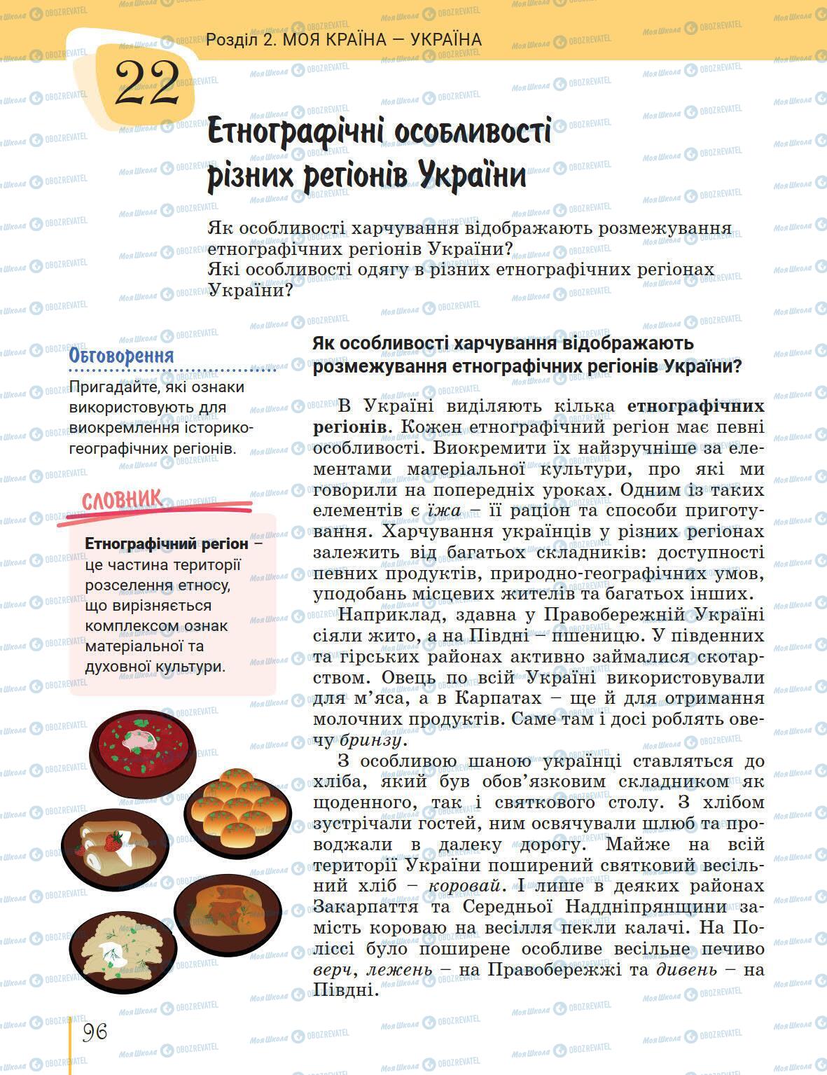 Підручники Історія України 5 клас сторінка 96