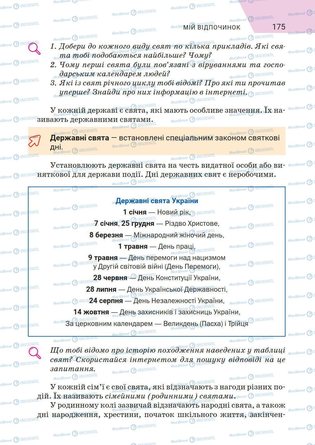 Учебники История Украины 5 класс страница 175