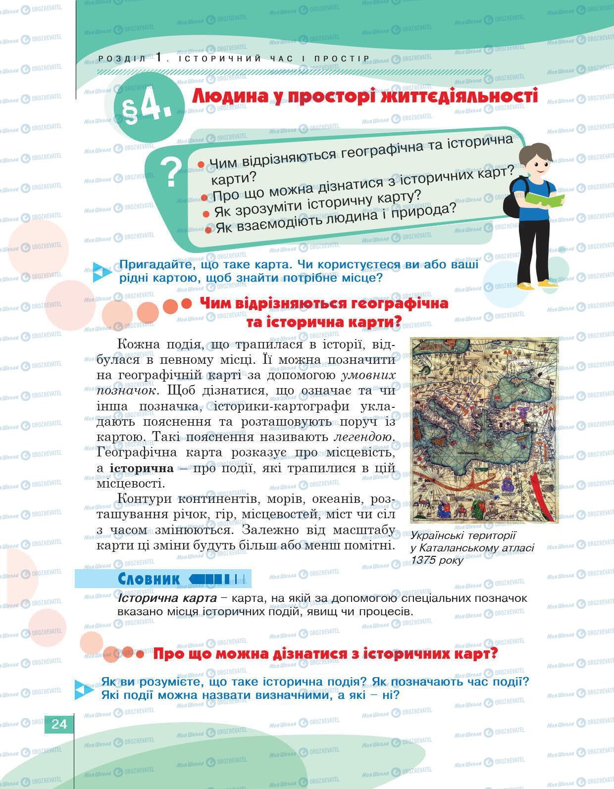 Учебники История Украины 5 класс страница 24