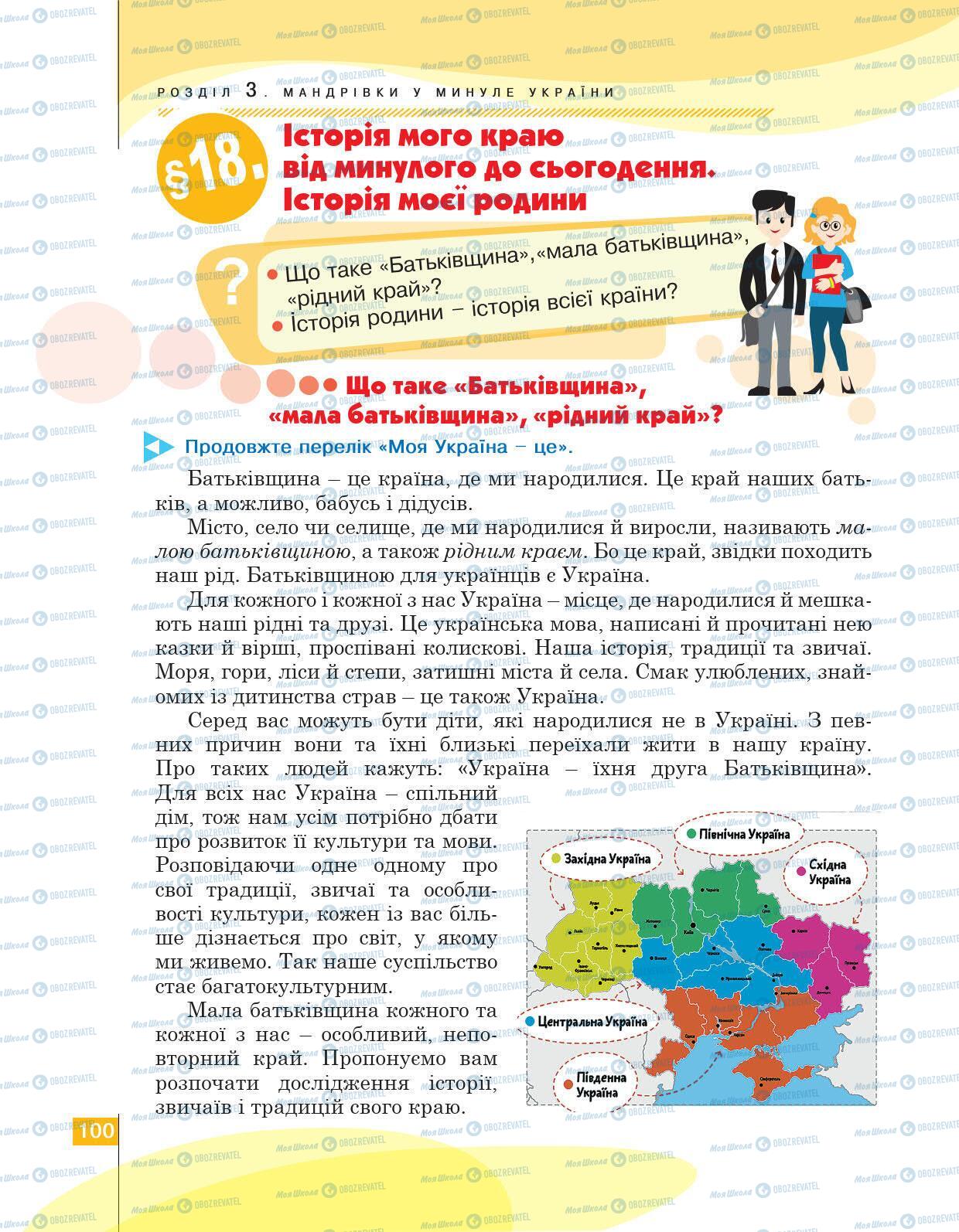 Підручники Історія України 5 клас сторінка 100