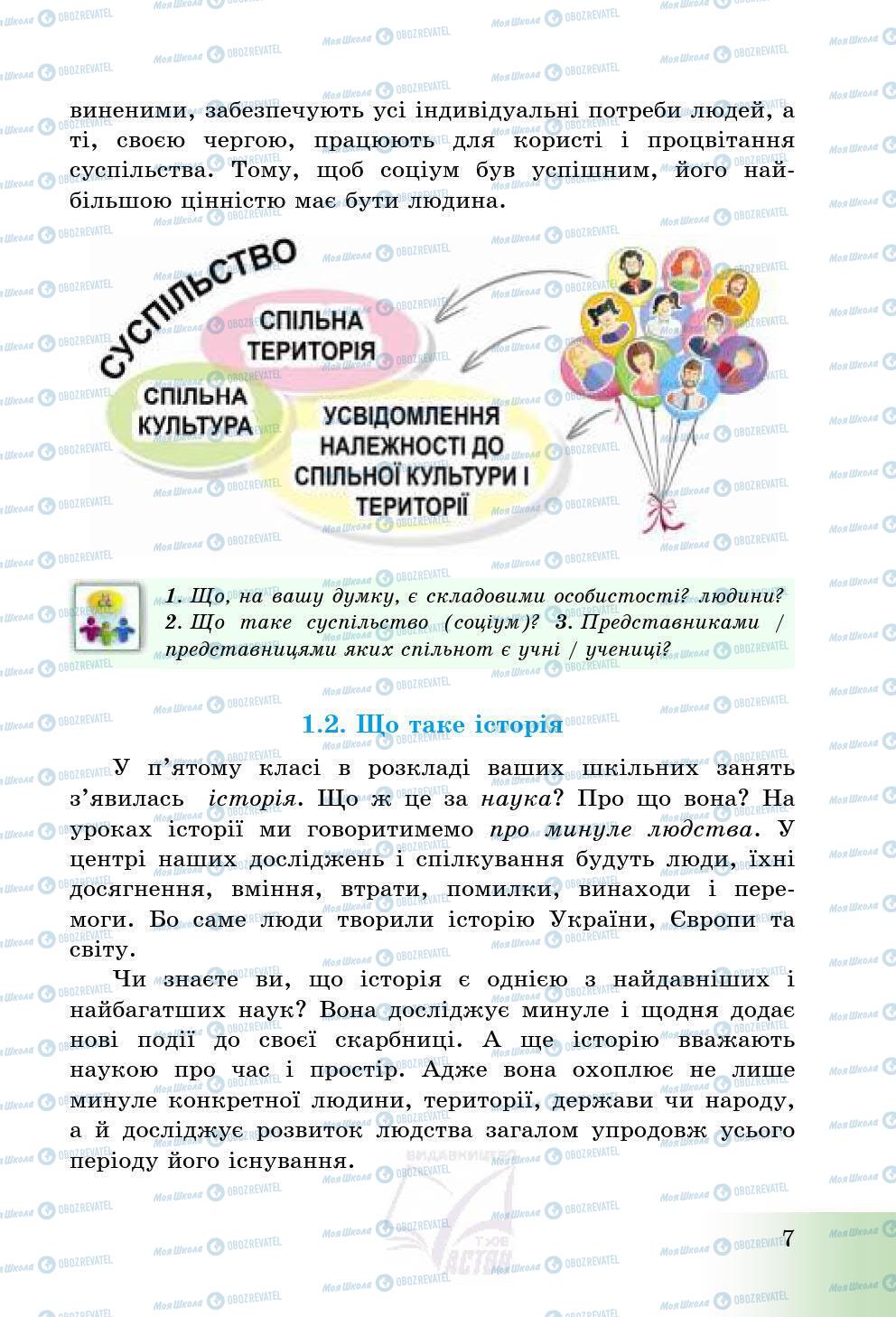 Підручники Історія України 5 клас сторінка 12