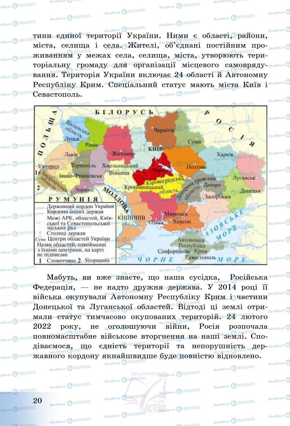 Підручники Історія України 5 клас сторінка 20