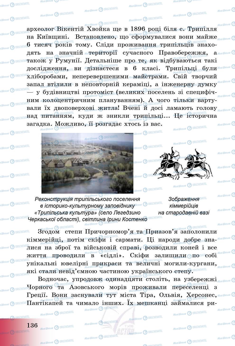 Підручники Історія України 5 клас сторінка 139