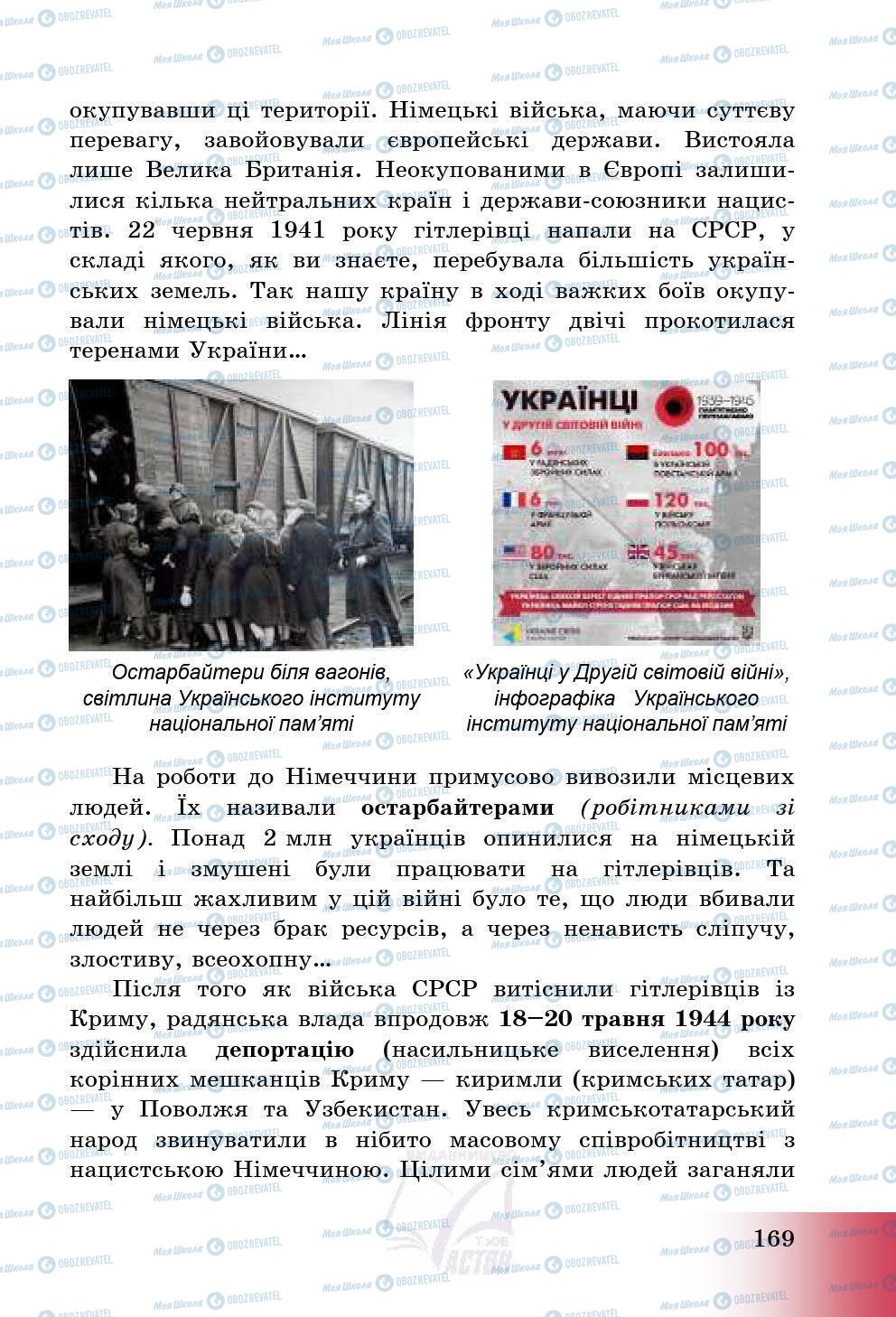 Підручники Історія України 5 клас сторінка 172