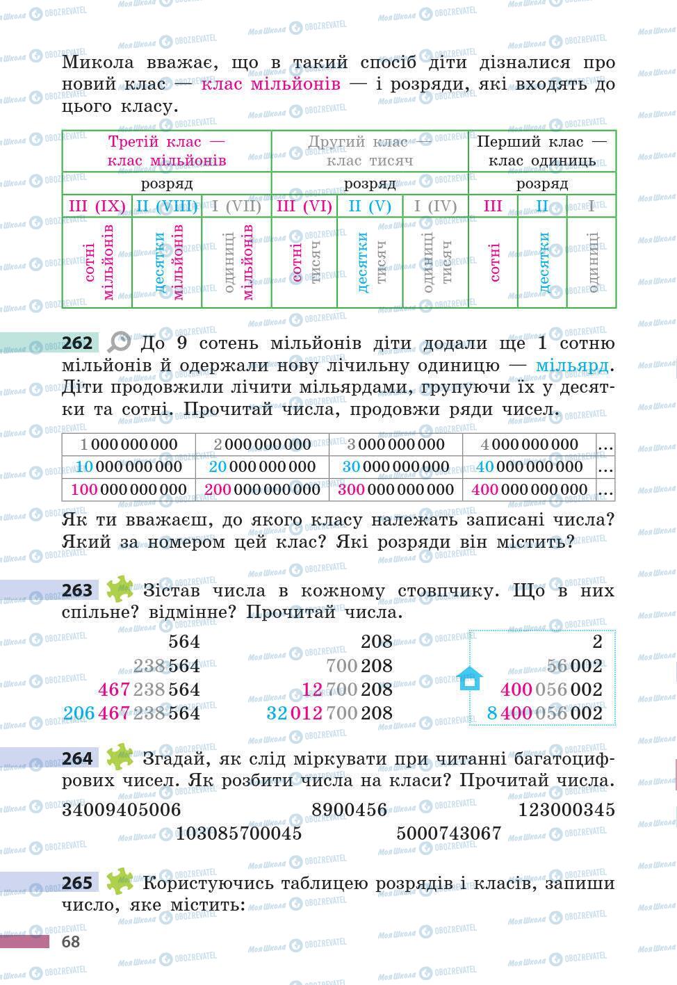 Підручники Математика 5 клас сторінка 68