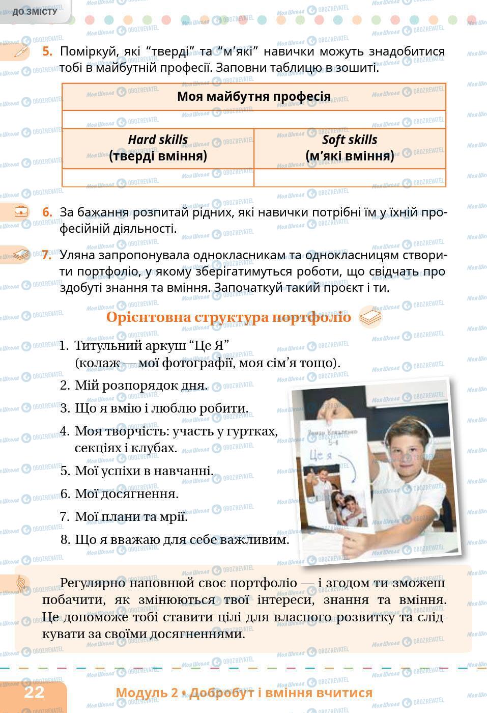 Учебники Основы здоровья 5 класс страница 22