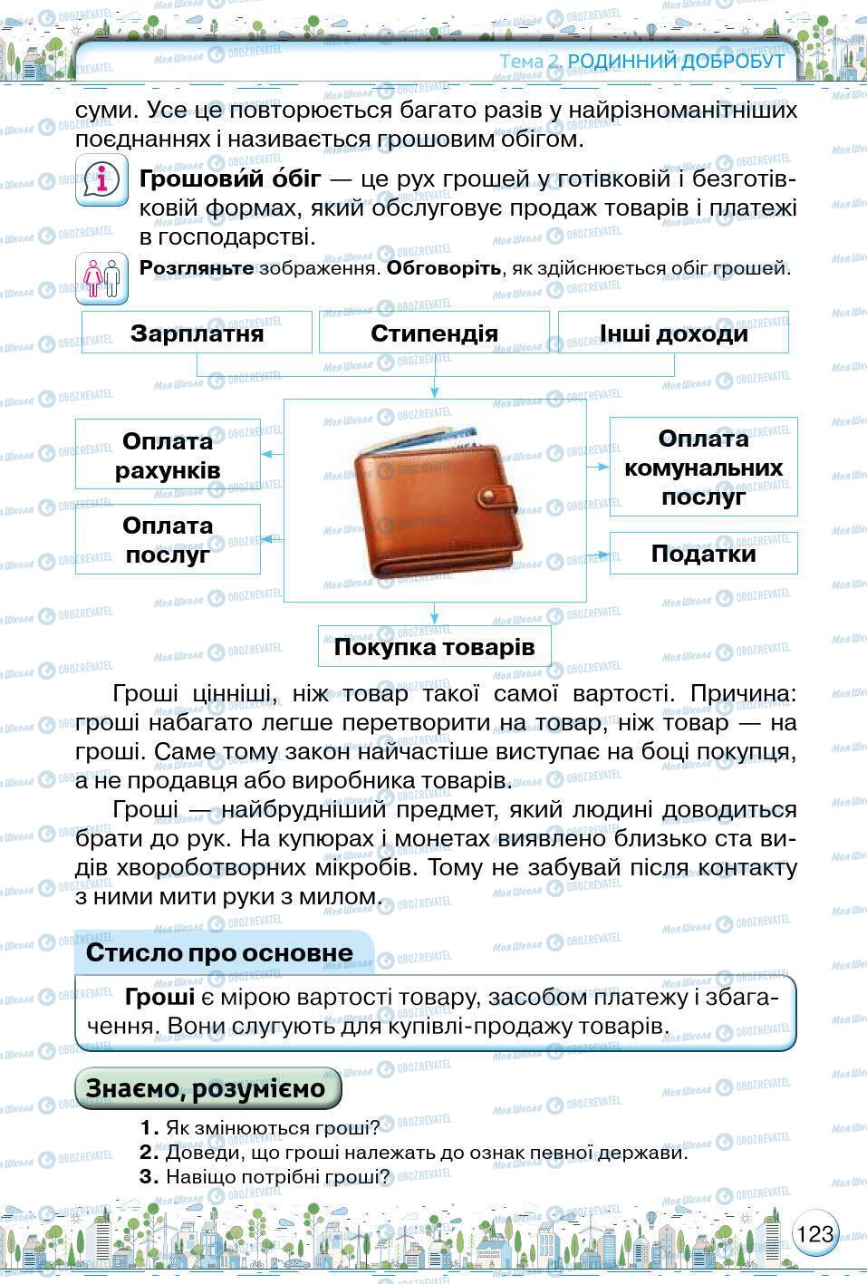 Підручники Основи здоров'я 5 клас сторінка 123