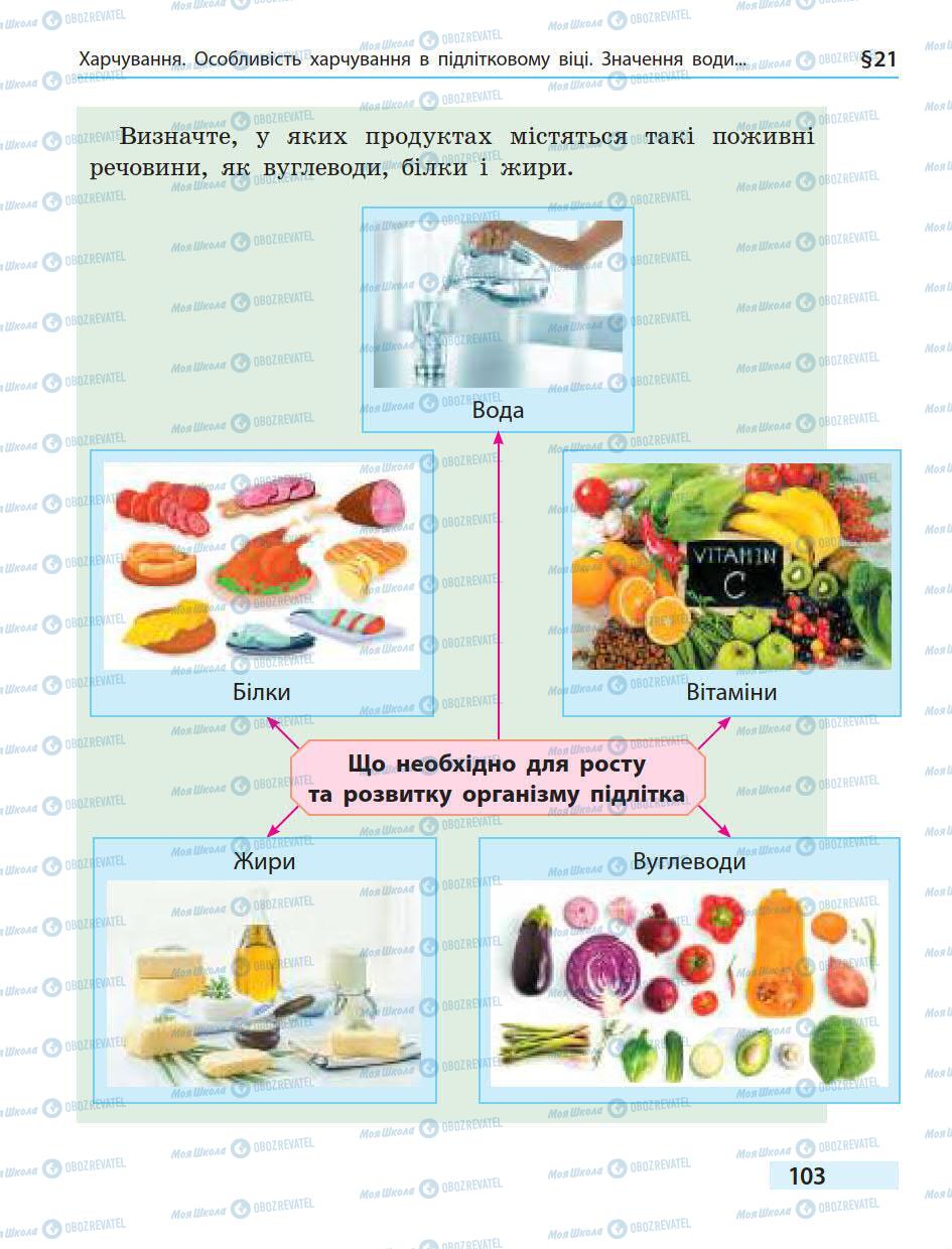 Учебники Основы здоровья 5 класс страница 103