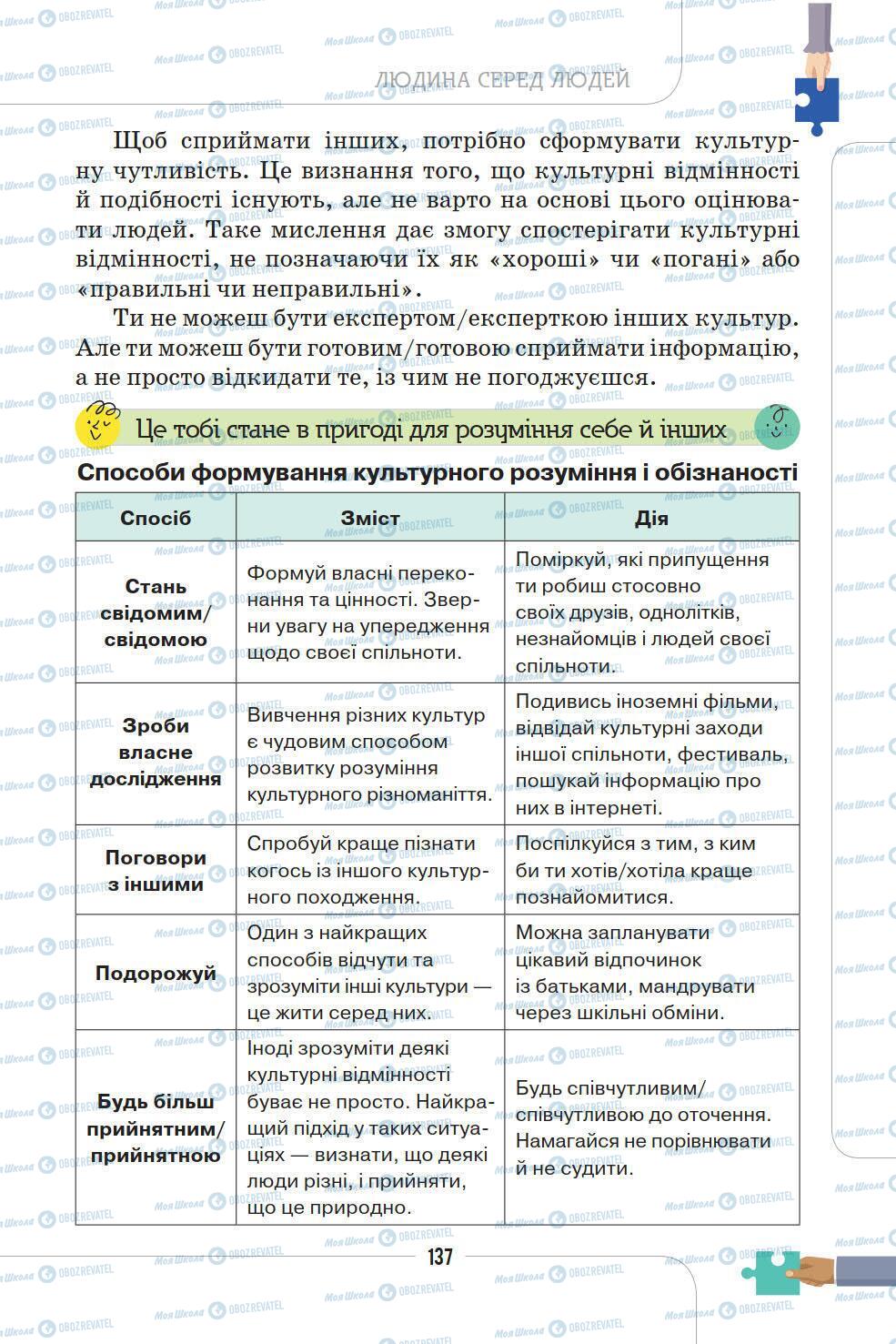 Підручники Етика 5 клас сторінка 137