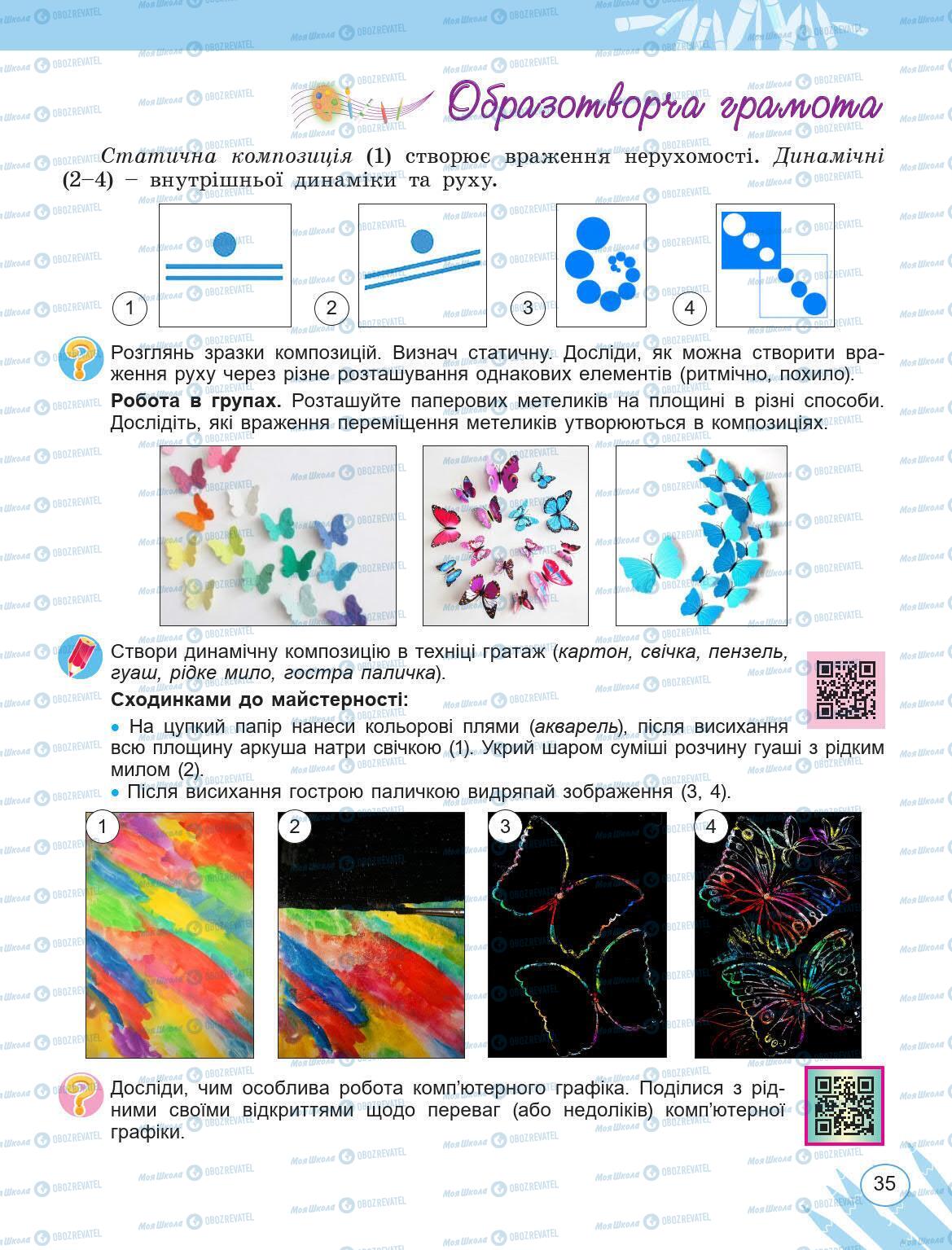 Підручники Мистецтво 5 клас сторінка 35