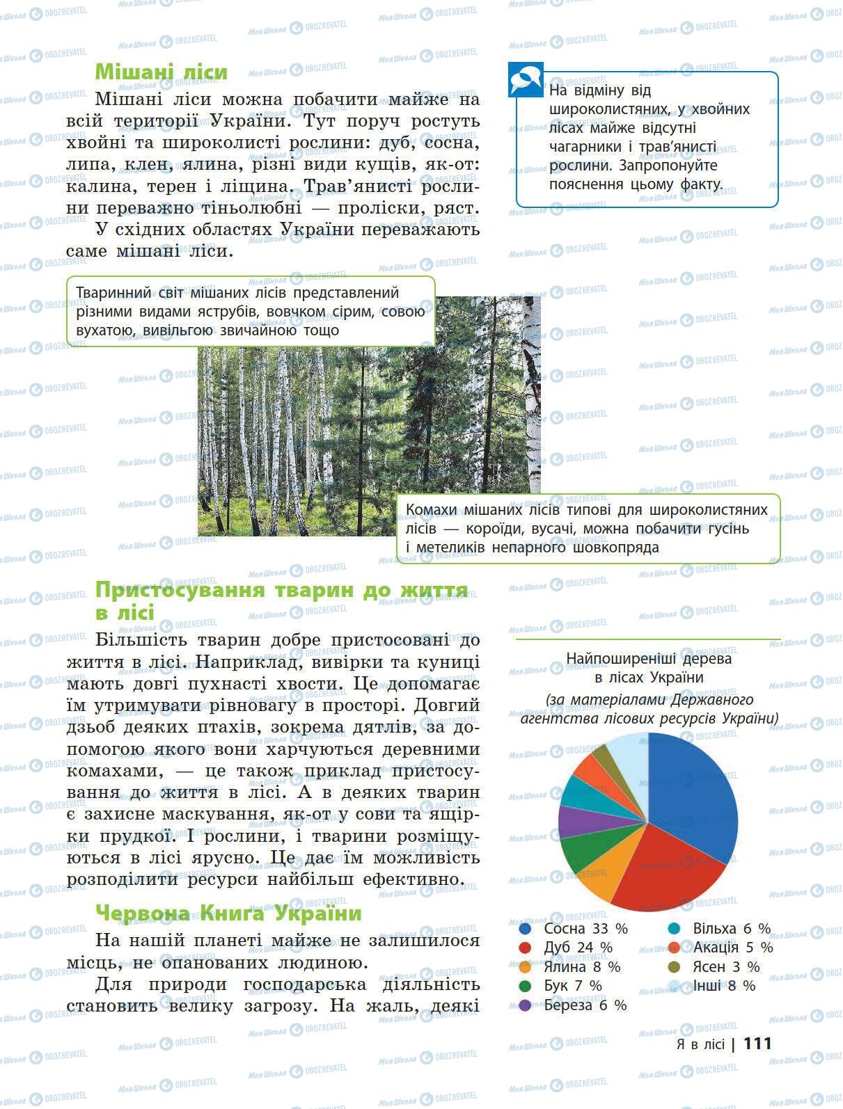 Підручники Природознавство 5 клас сторінка 111