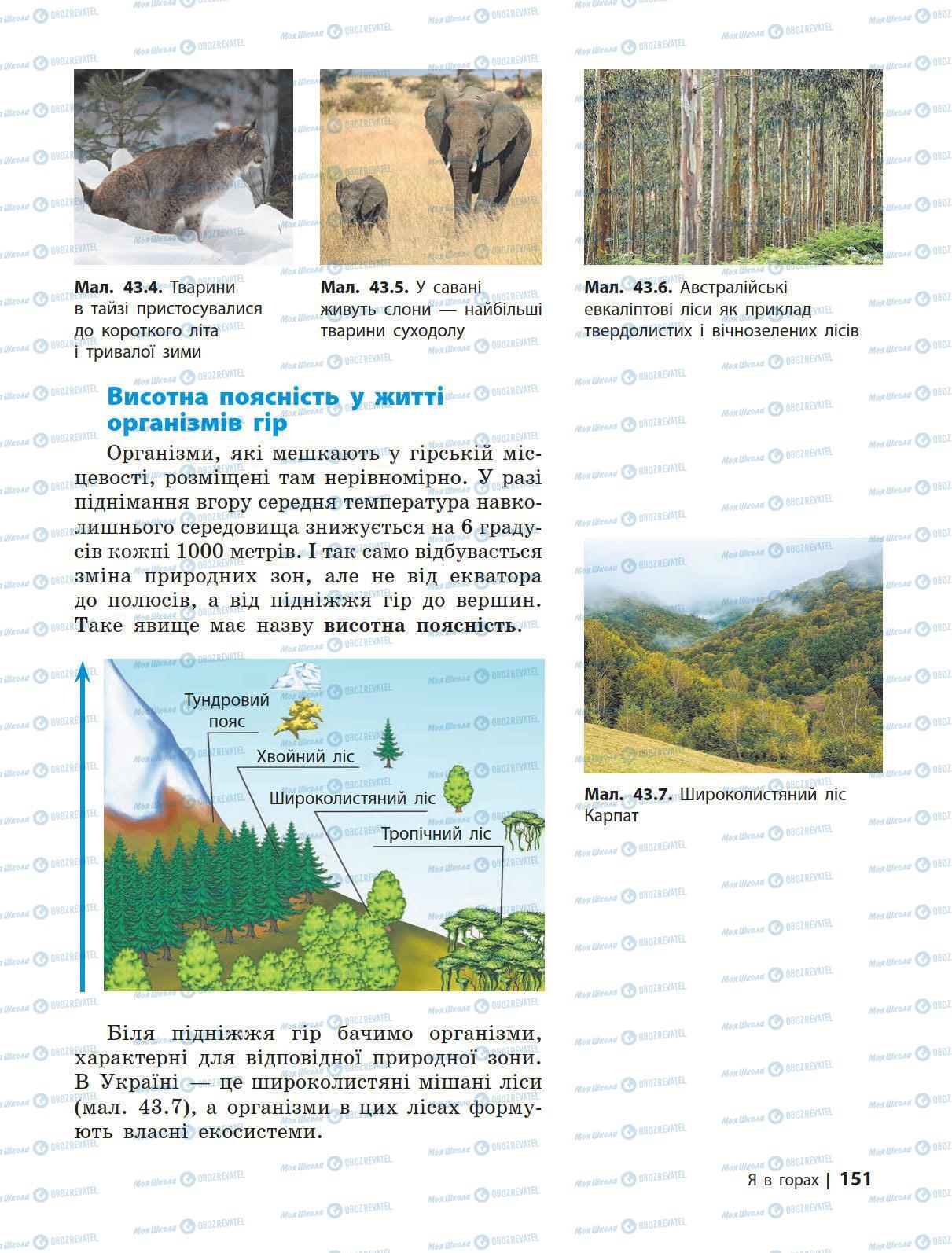Учебники Природоведение 5 класс страница 151