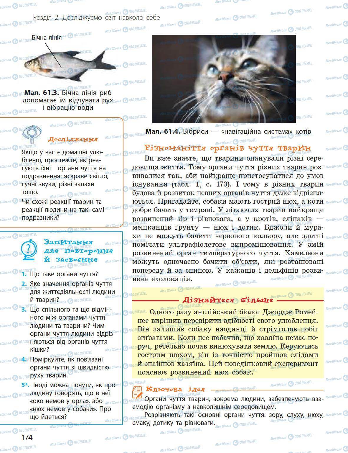 Підручники Природознавство 5 клас сторінка 174