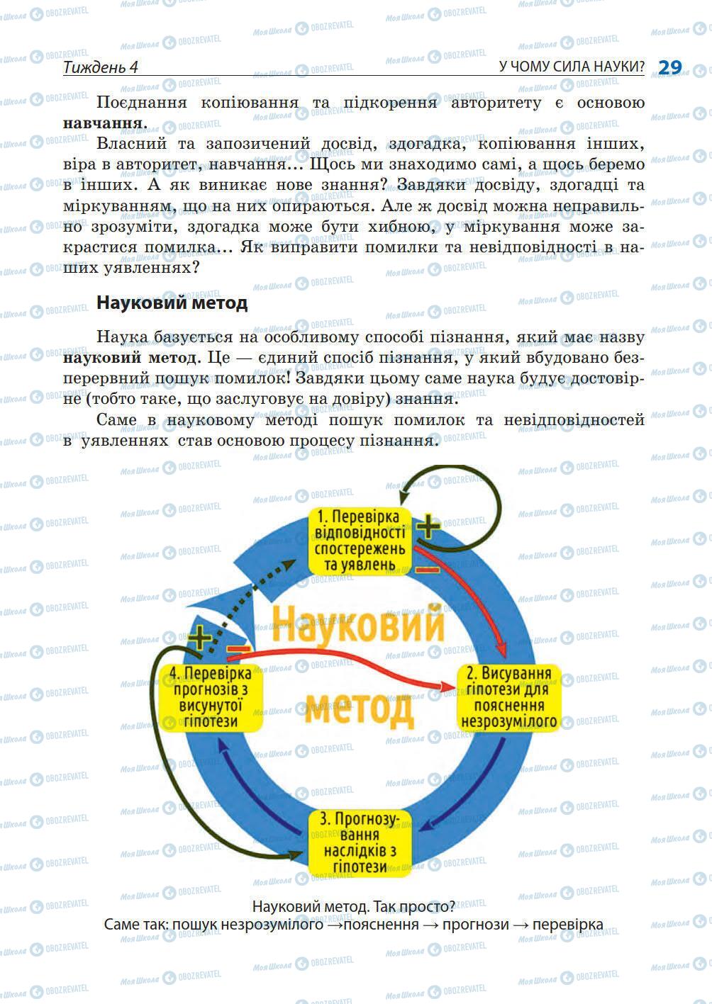 Підручники Природознавство 5 клас сторінка 29