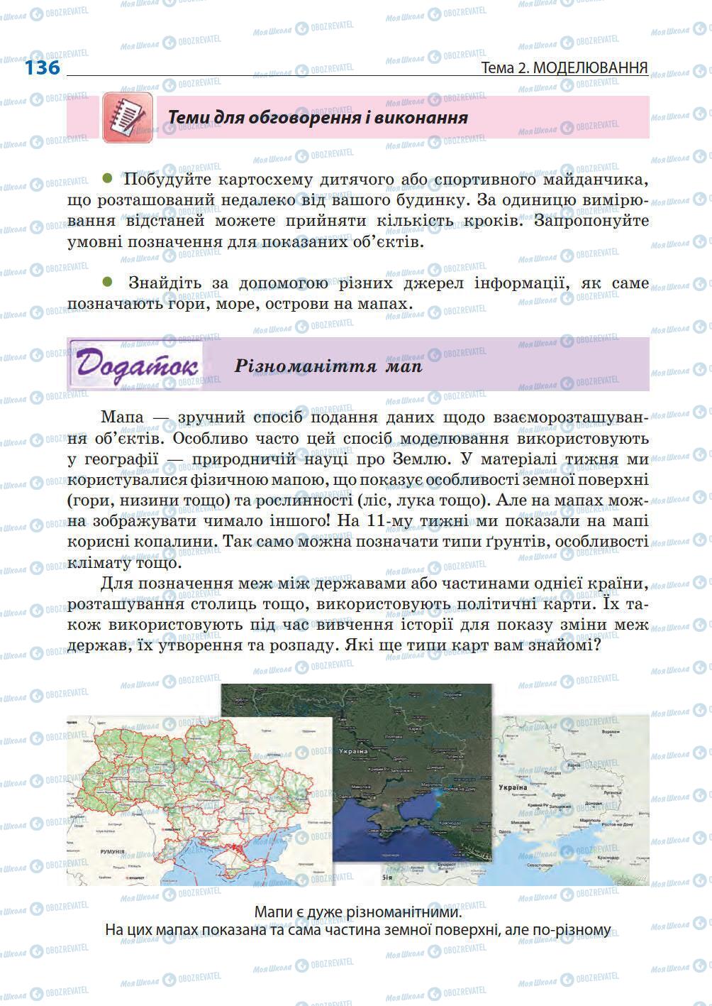 Учебники Природоведение 5 класс страница 136