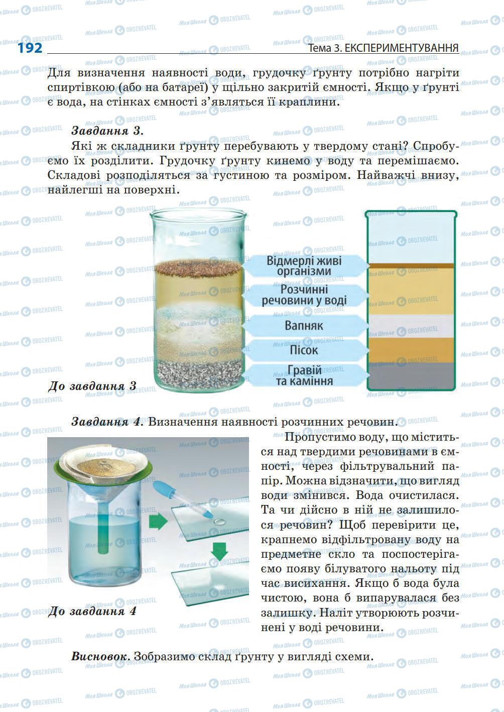 Підручники Природознавство 5 клас сторінка 192