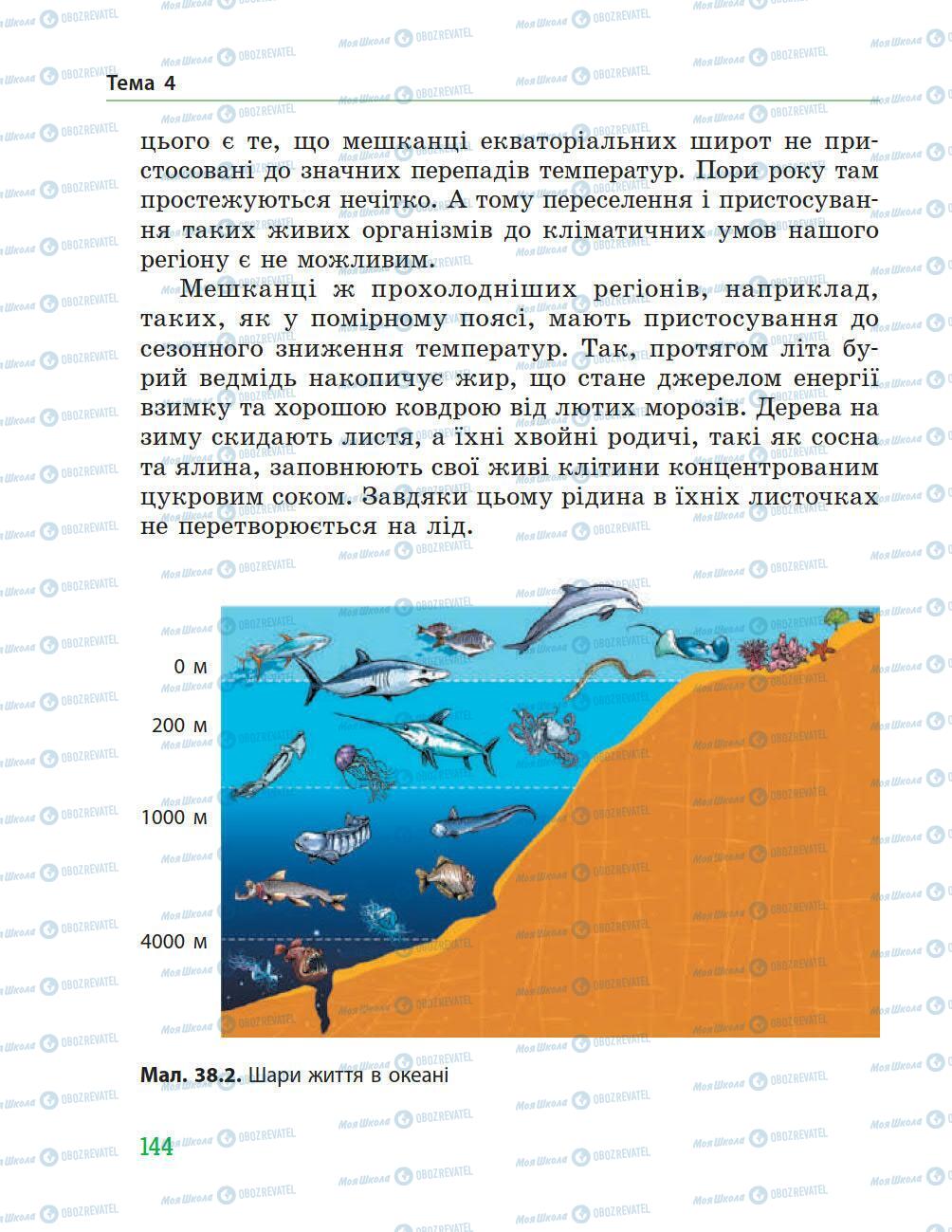 Підручники Природознавство 5 клас сторінка 144
