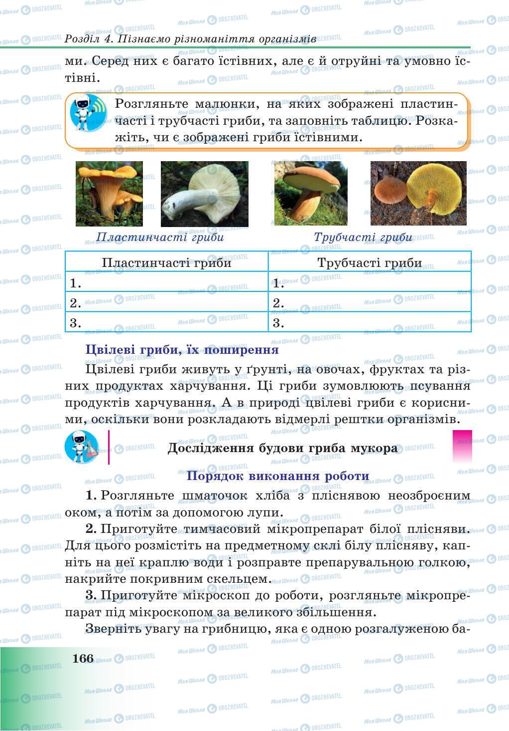 Учебники Природоведение 5 класс страница 166