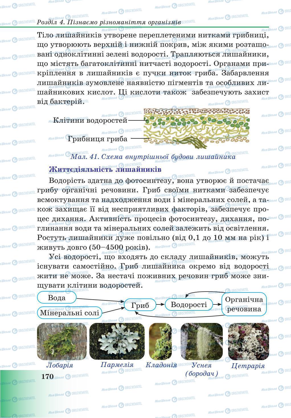 Учебники Природоведение 5 класс страница 170