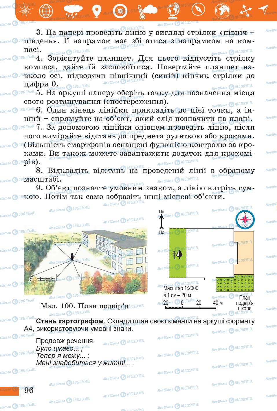 Підручники Природознавство 5 клас сторінка 96