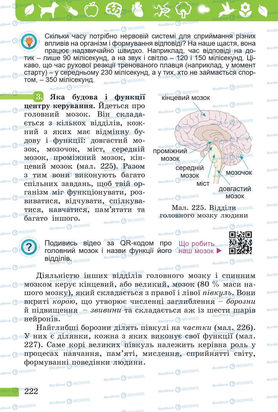 Учебники Природоведение 5 класс страница 222