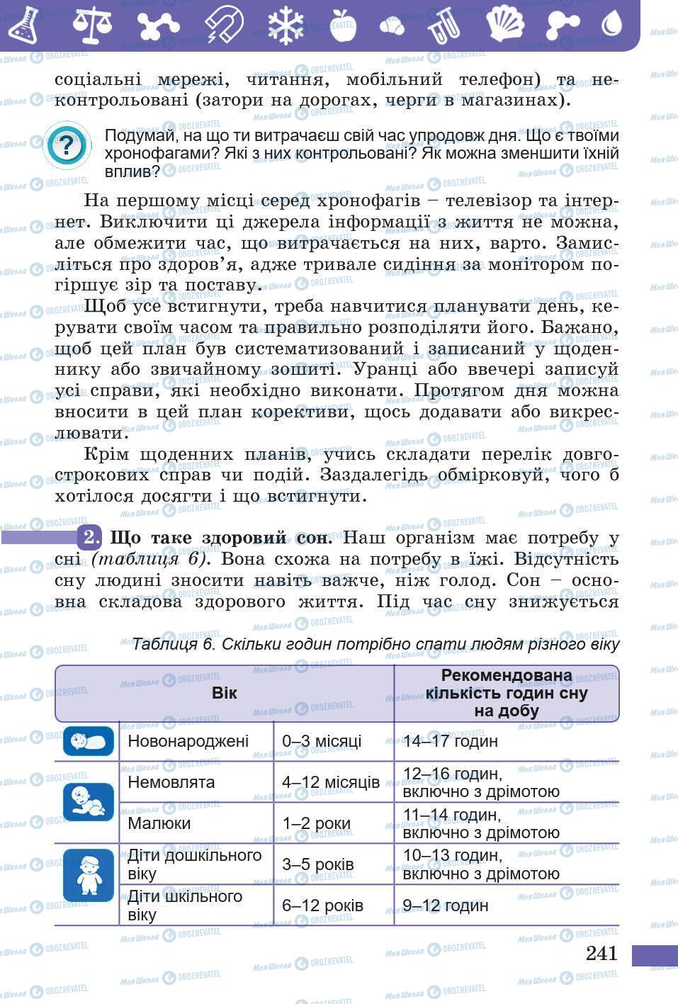 Учебники Природоведение 5 класс страница 241