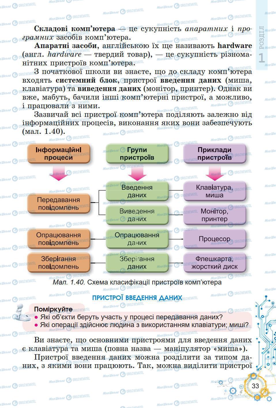 Учебники Информатика 5 класс страница 33