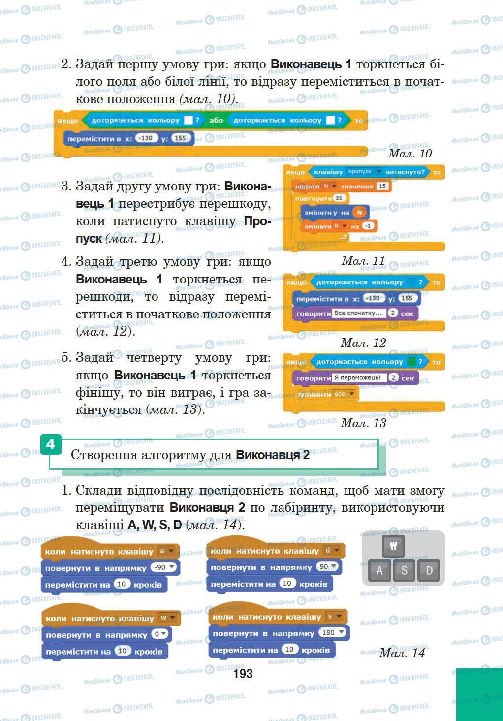 Підручники Інформатика 5 клас сторінка 193