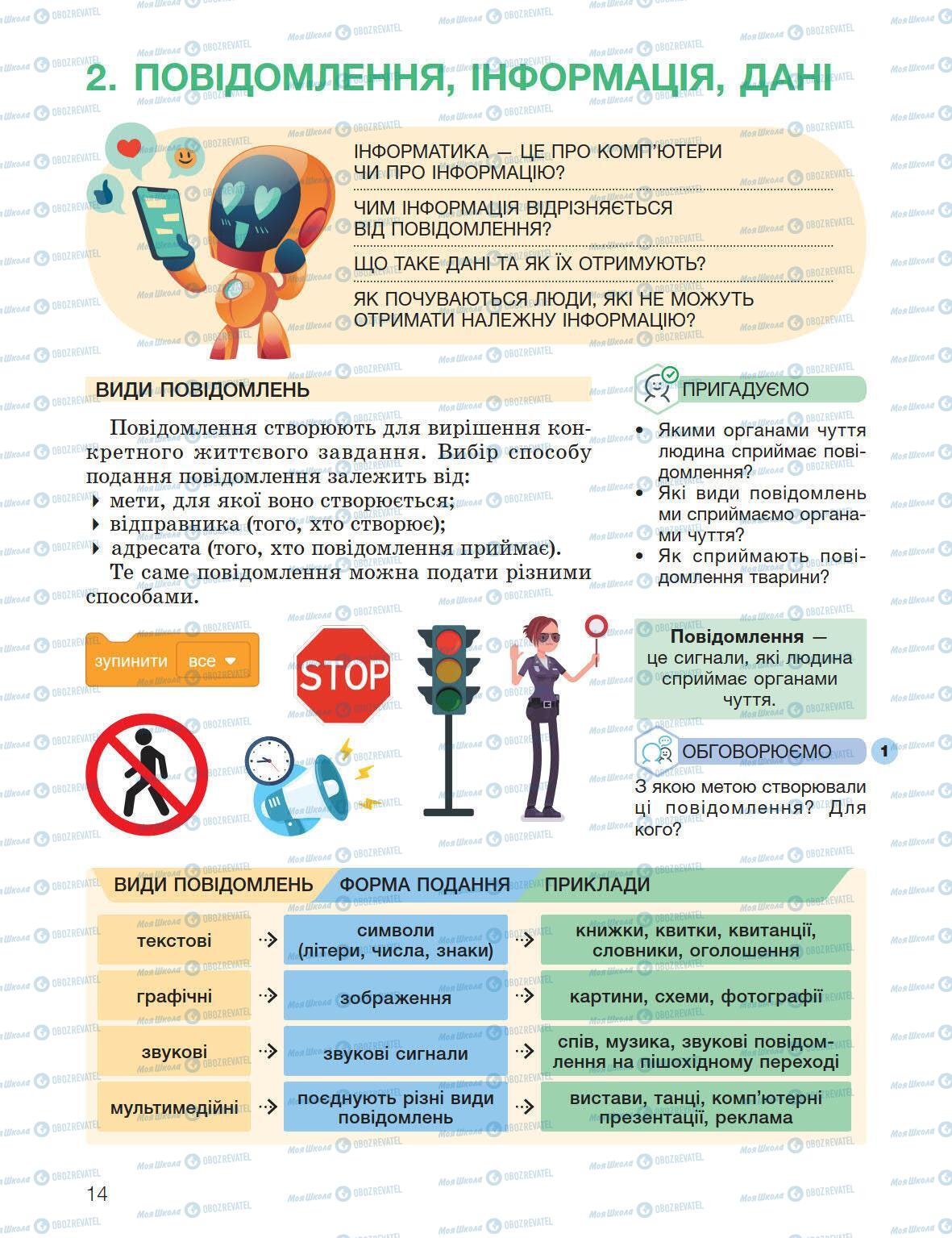 Учебники Информатика 5 класс страница 14