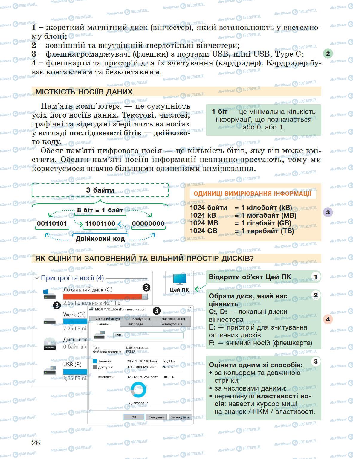 Підручники Інформатика 5 клас сторінка 26