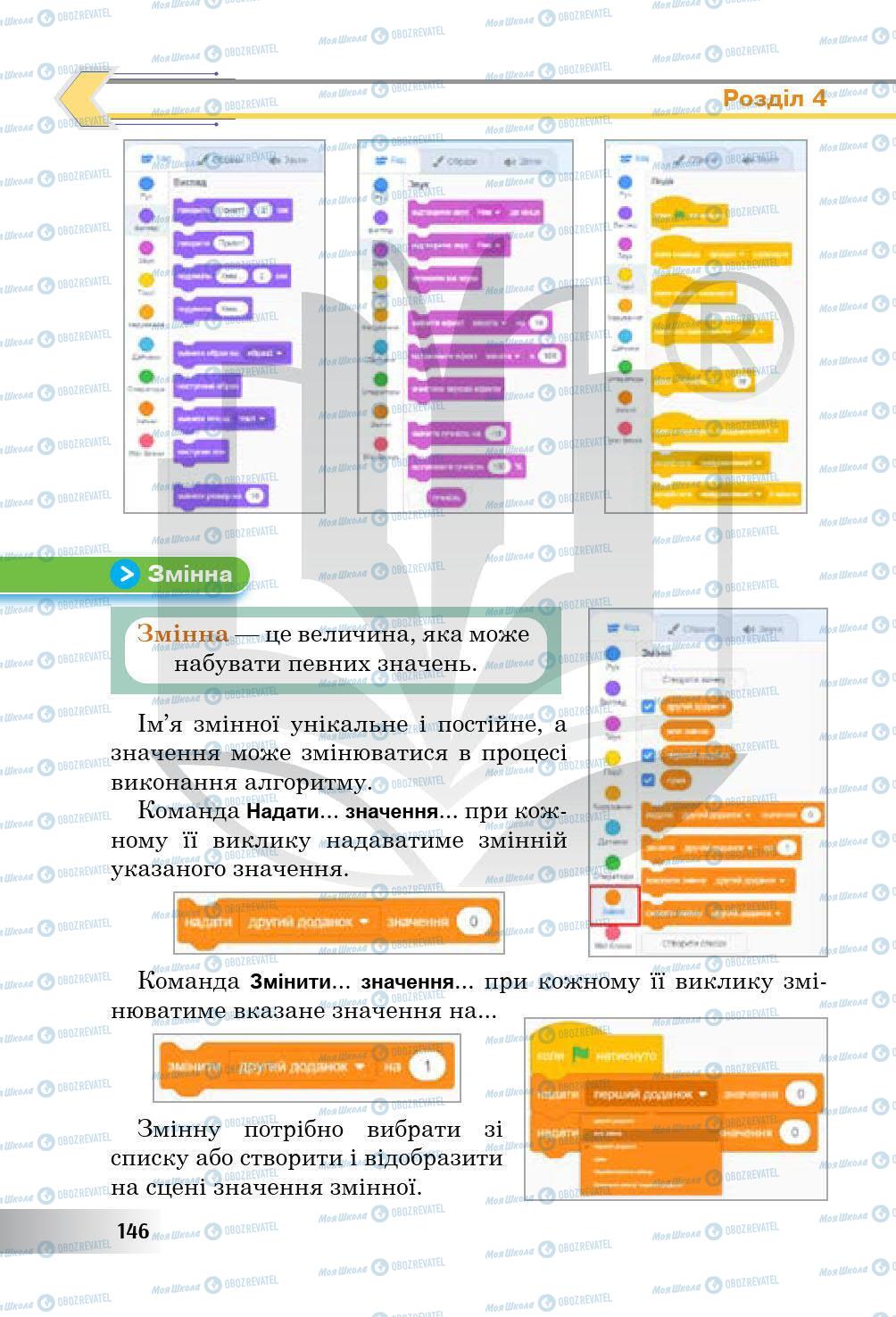 Підручники Інформатика 5 клас сторінка 146