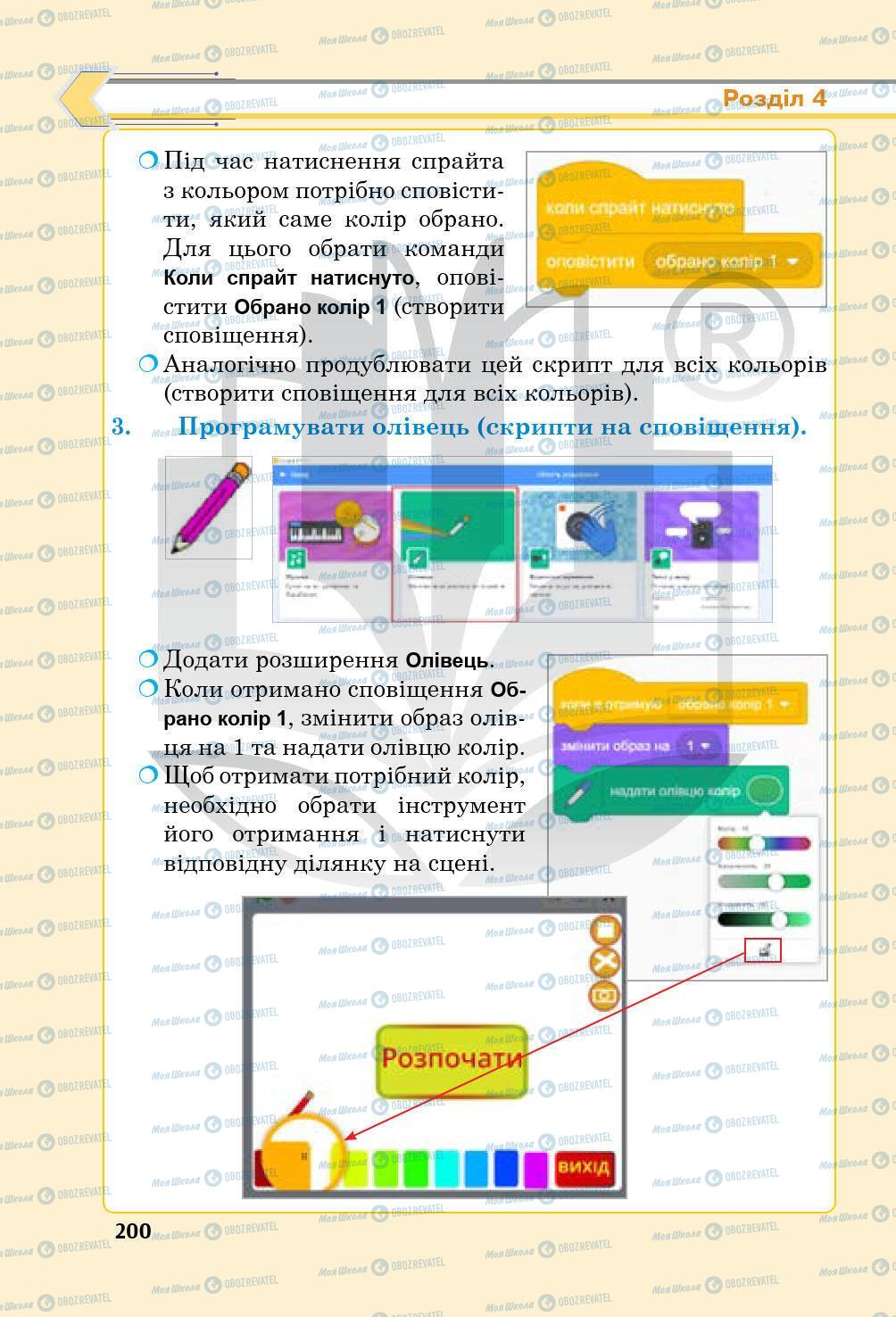 Учебники Информатика 5 класс страница 200