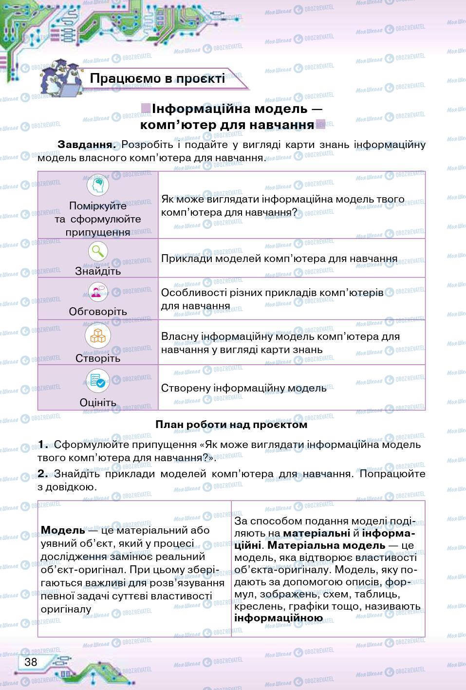 Учебники Информатика 5 класс страница 38