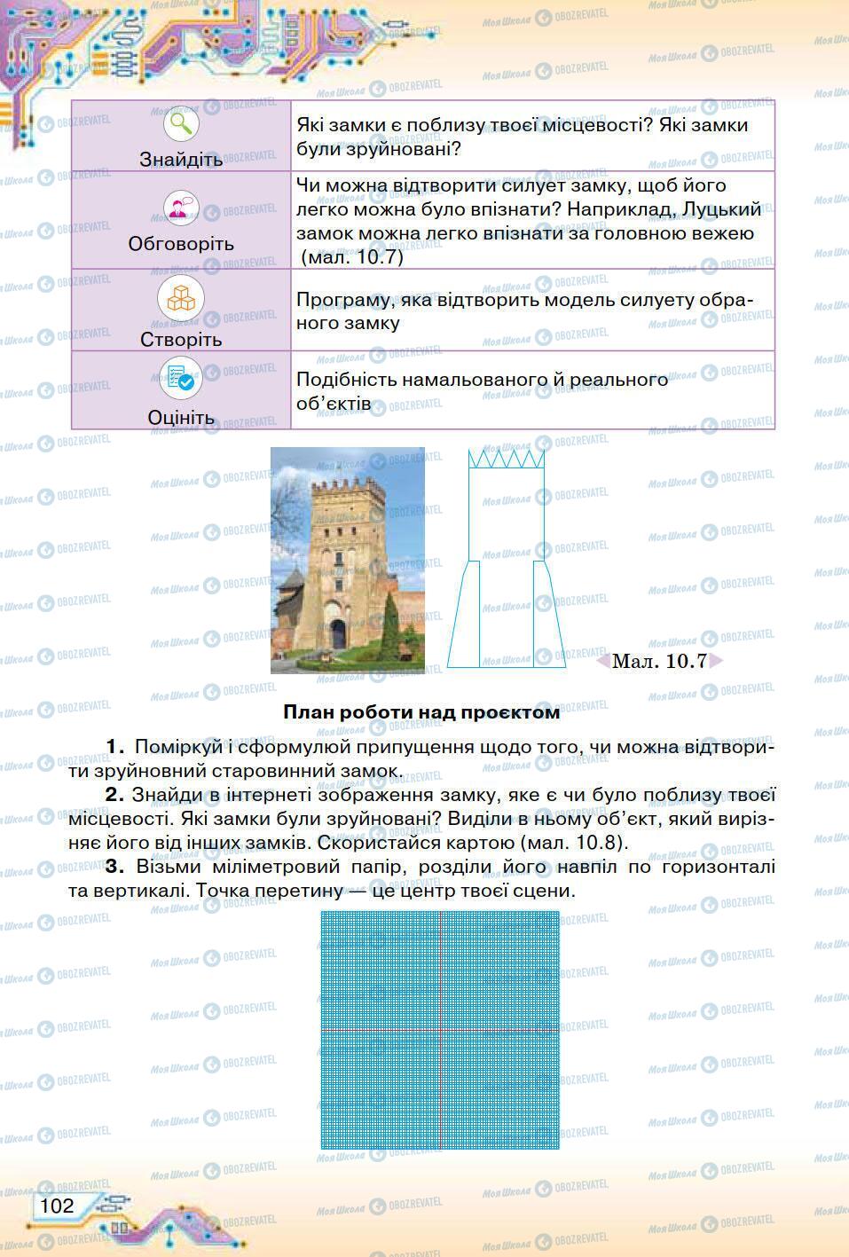 Підручники Інформатика 5 клас сторінка 102