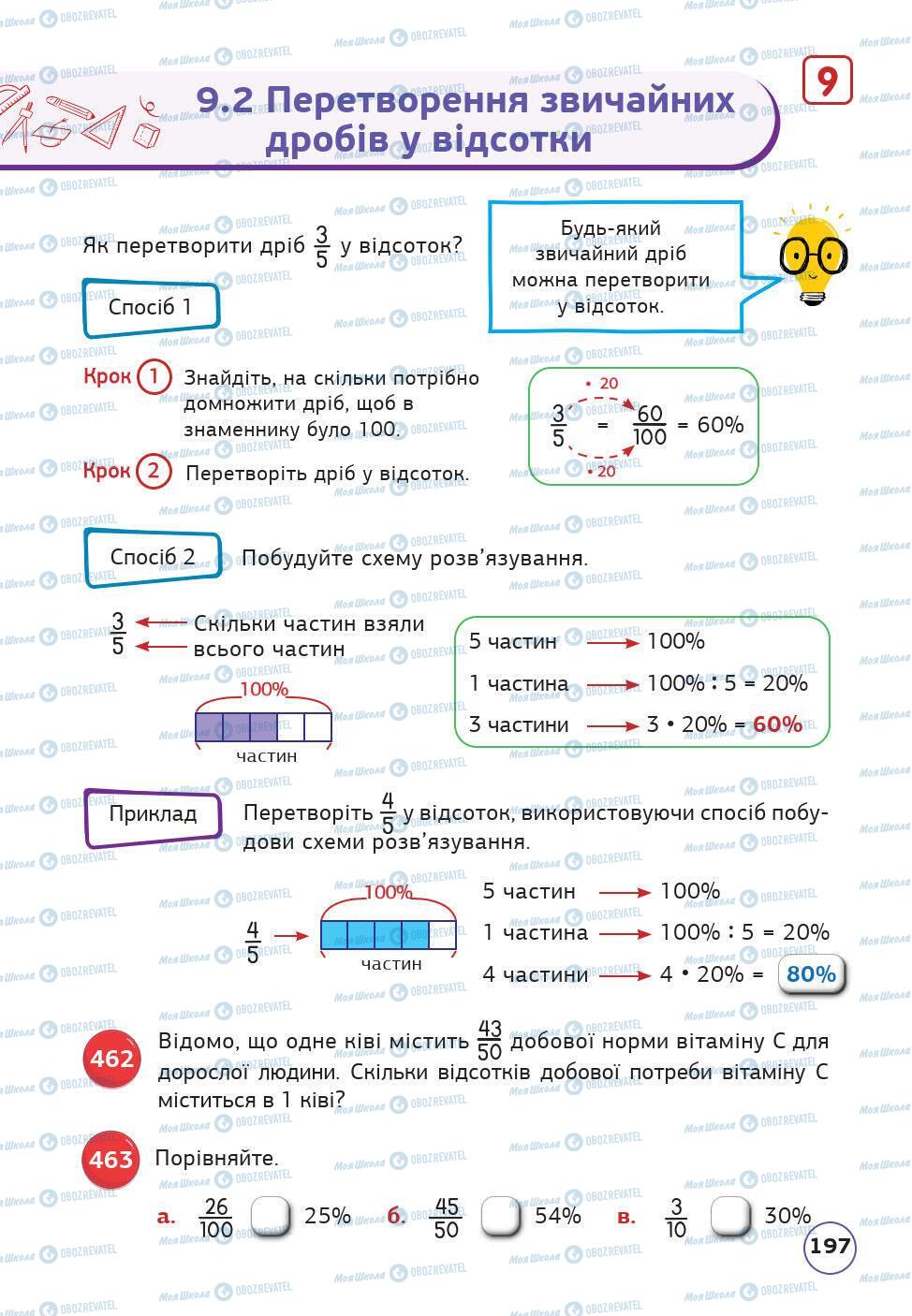 Учебники Математика 5 класс страница 197