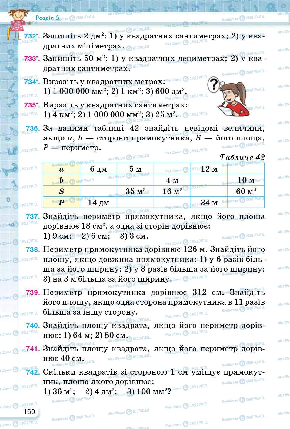 ГДЗ Математика 5 клас сторінка 160