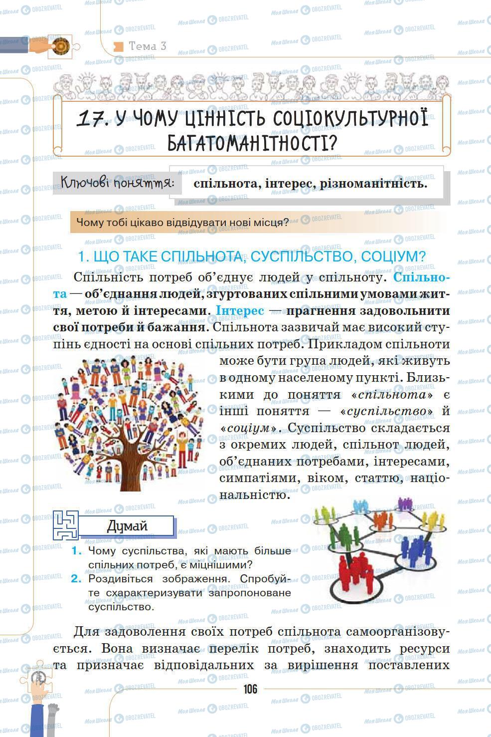 Учебники История Украины 5 класс страница 106