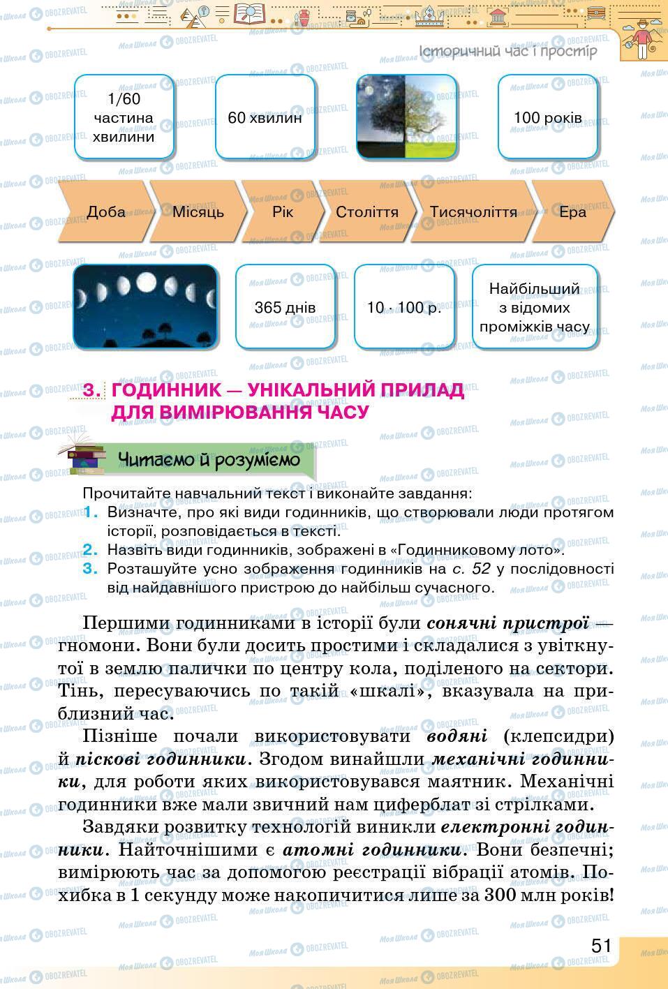 Підручники Історія України 5 клас сторінка 51