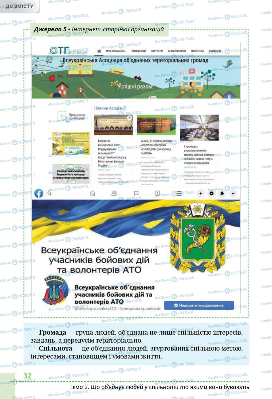 Учебники История Украины 5 класс страница 32