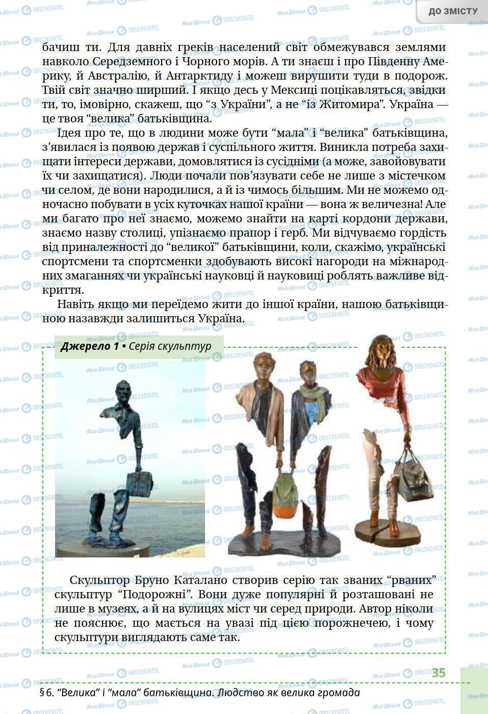 Учебники История Украины 5 класс страница 35