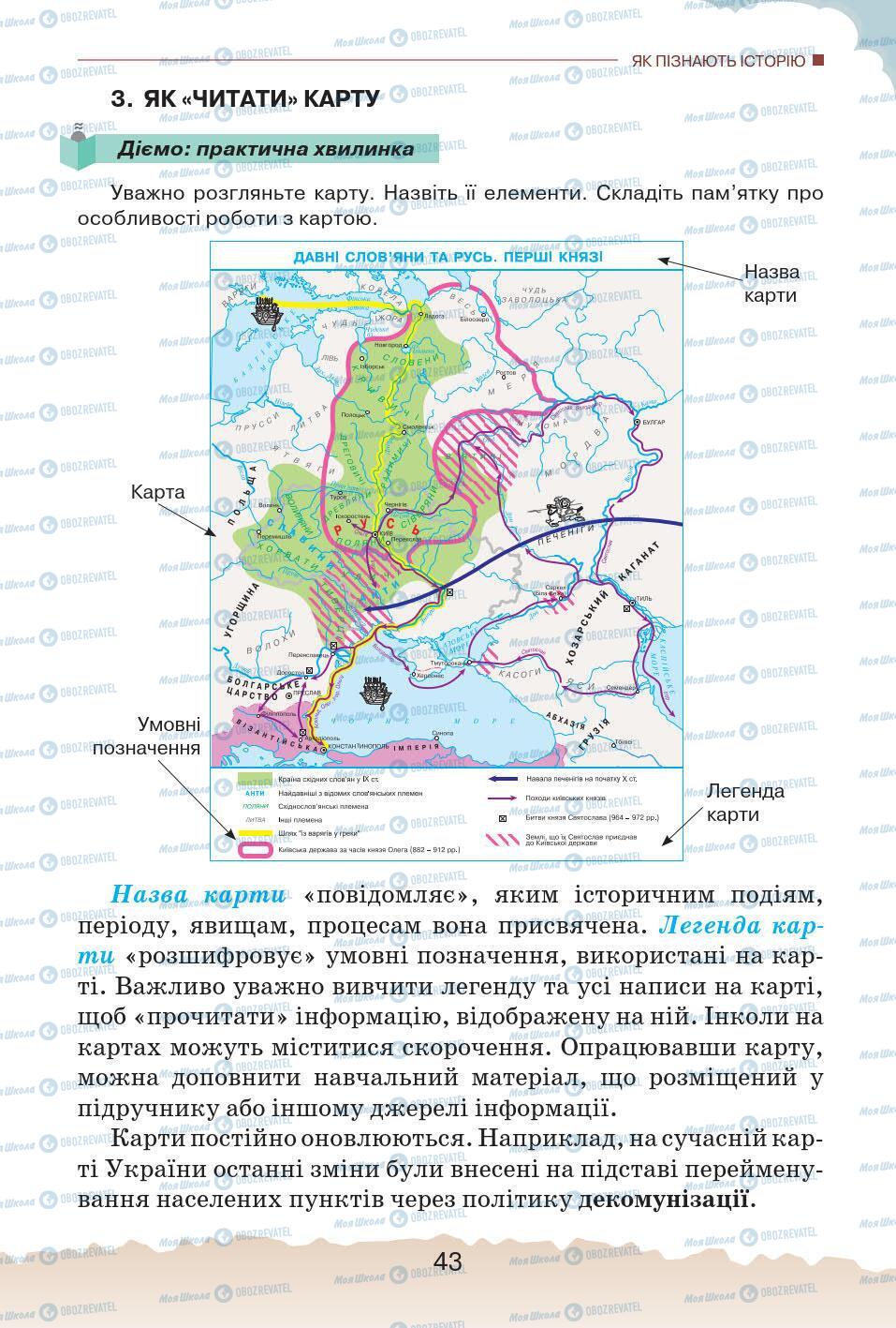 Учебники История Украины 5 класс страница 43
