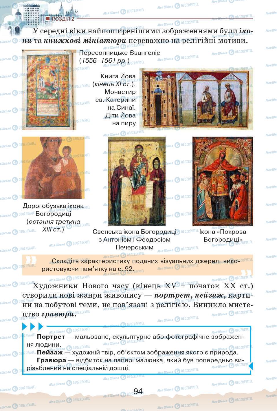 Учебники История Украины 5 класс страница 94