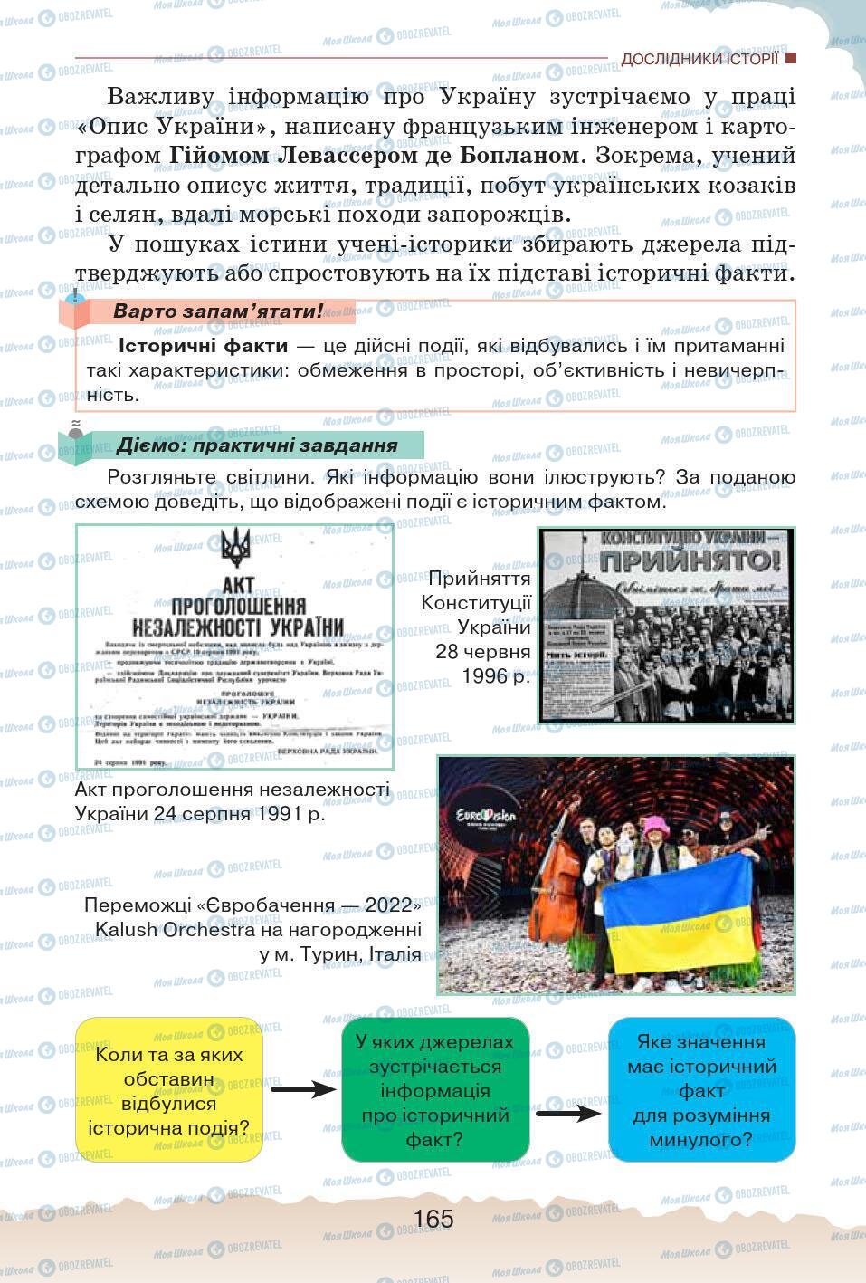 Учебники История Украины 5 класс страница 165
