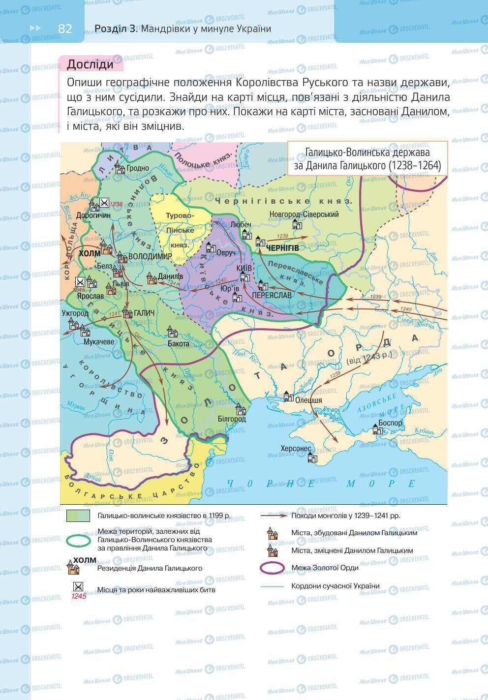 Підручники Історія України 5 клас сторінка 82